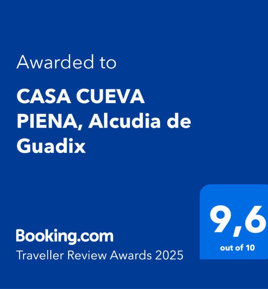 Casa Cueva Piena, Alcudia De Guadixヴィラ エクステリア 写真